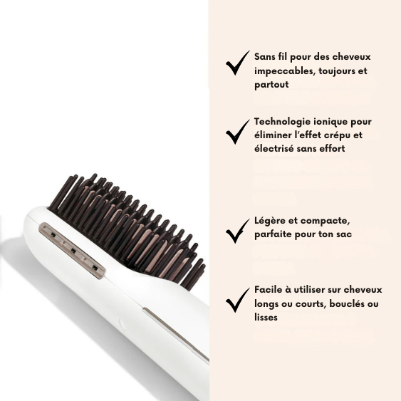 Sicelia Mini – Brosse lissante sans fil