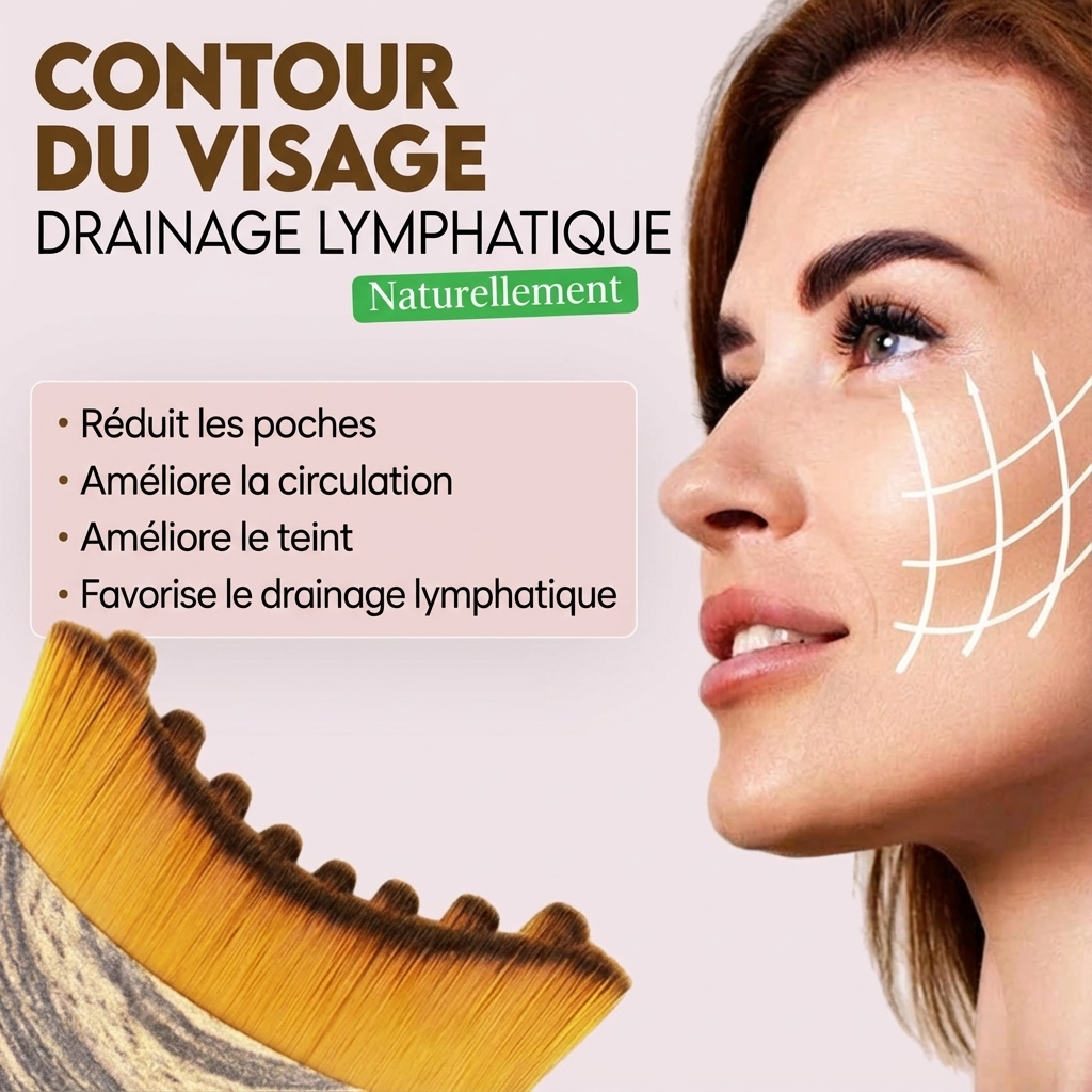 Brosse de Drainage Lymphatic Sculpante