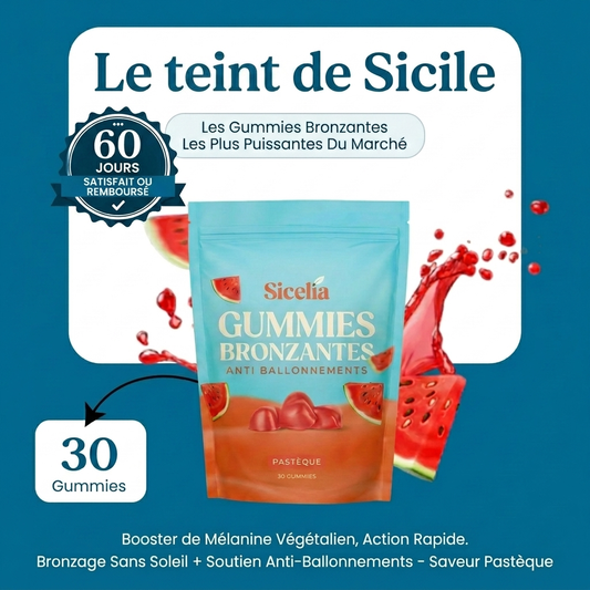 Gummies Bronzantes Anti-Ballonnements