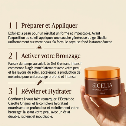 Gel Bronzage Intensif - 7 jours