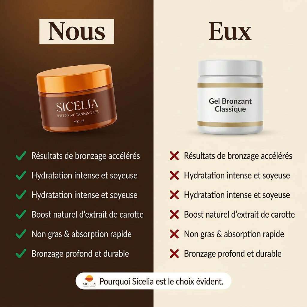 Gel Bronzage Intensif - 7 jours