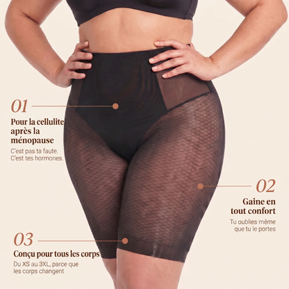 Short gainant anti-cellulite