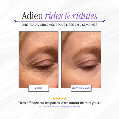 SICELIA™ Bandes Collagène Lissantes de Nuit – Rides & Ridules.
