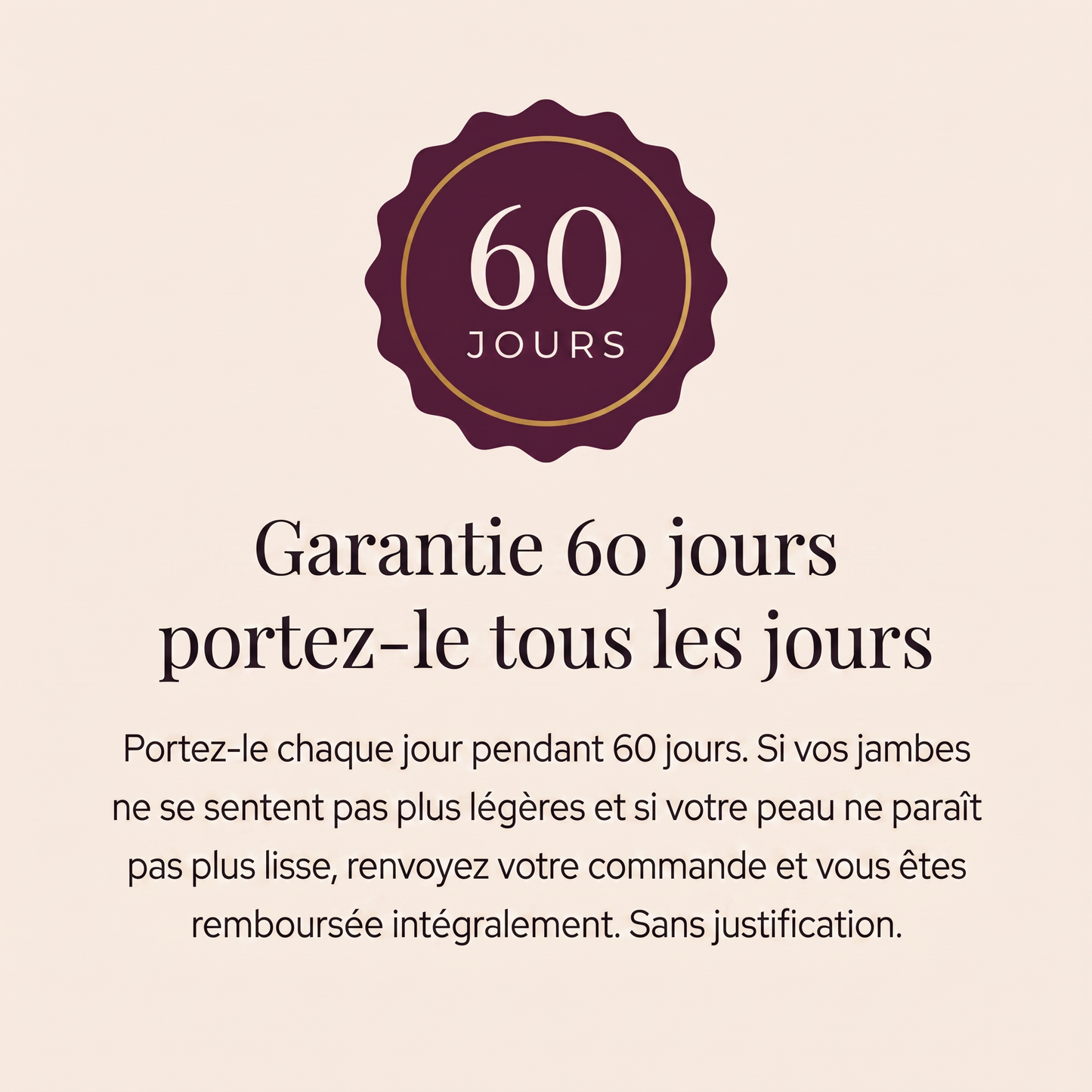 Short gainant anti-cellulite